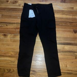 BLACK BRAND NEW NEVER WORN CARGO KHAKI